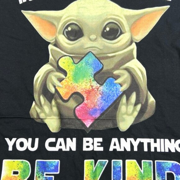 "In a World Where You Can Be Anything..." Black NOS 2XL T-Shirt - Picture 2 of 6